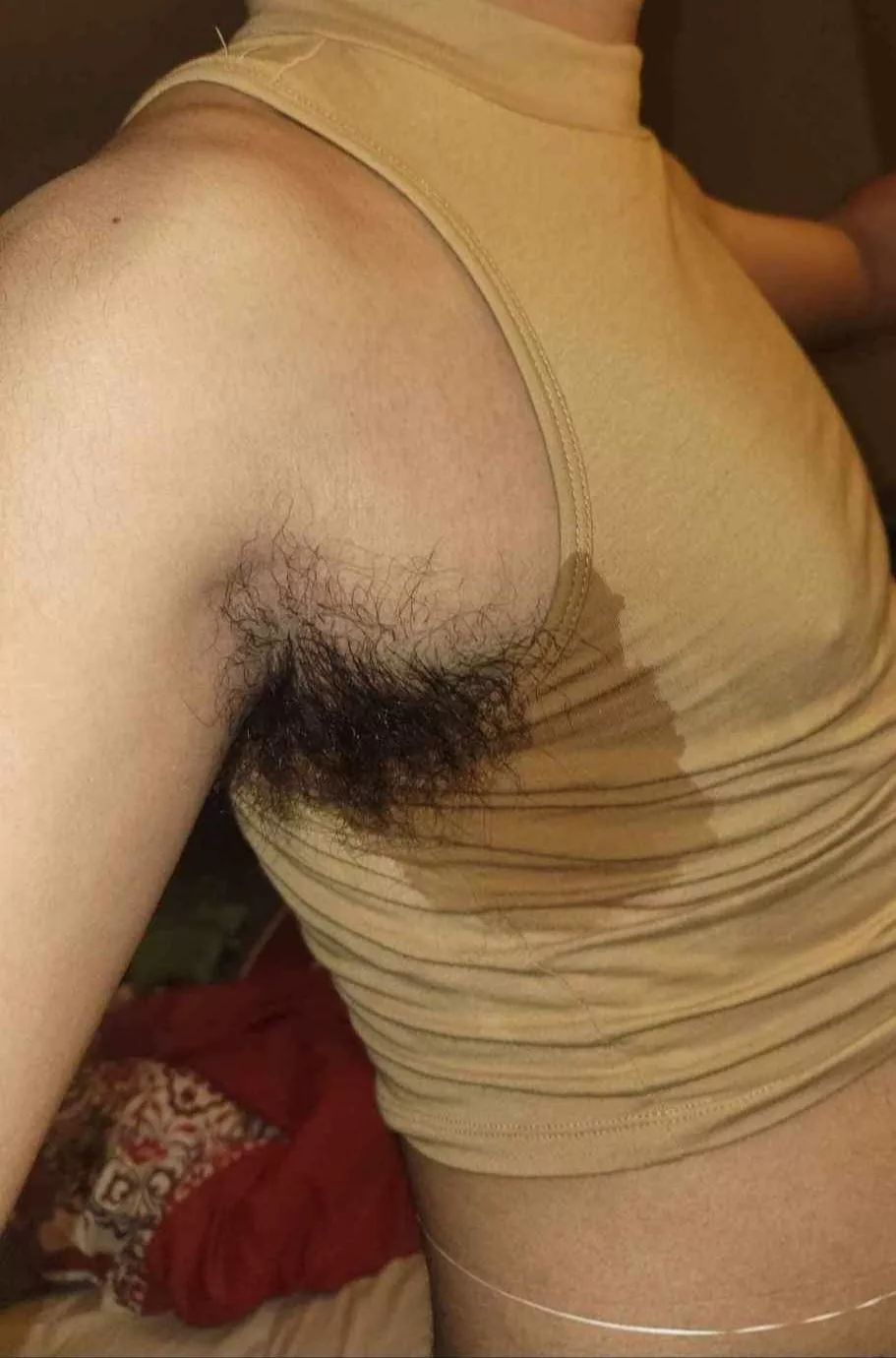 My God I can't snap a better creepshot of my partner's armpits at its full glory
