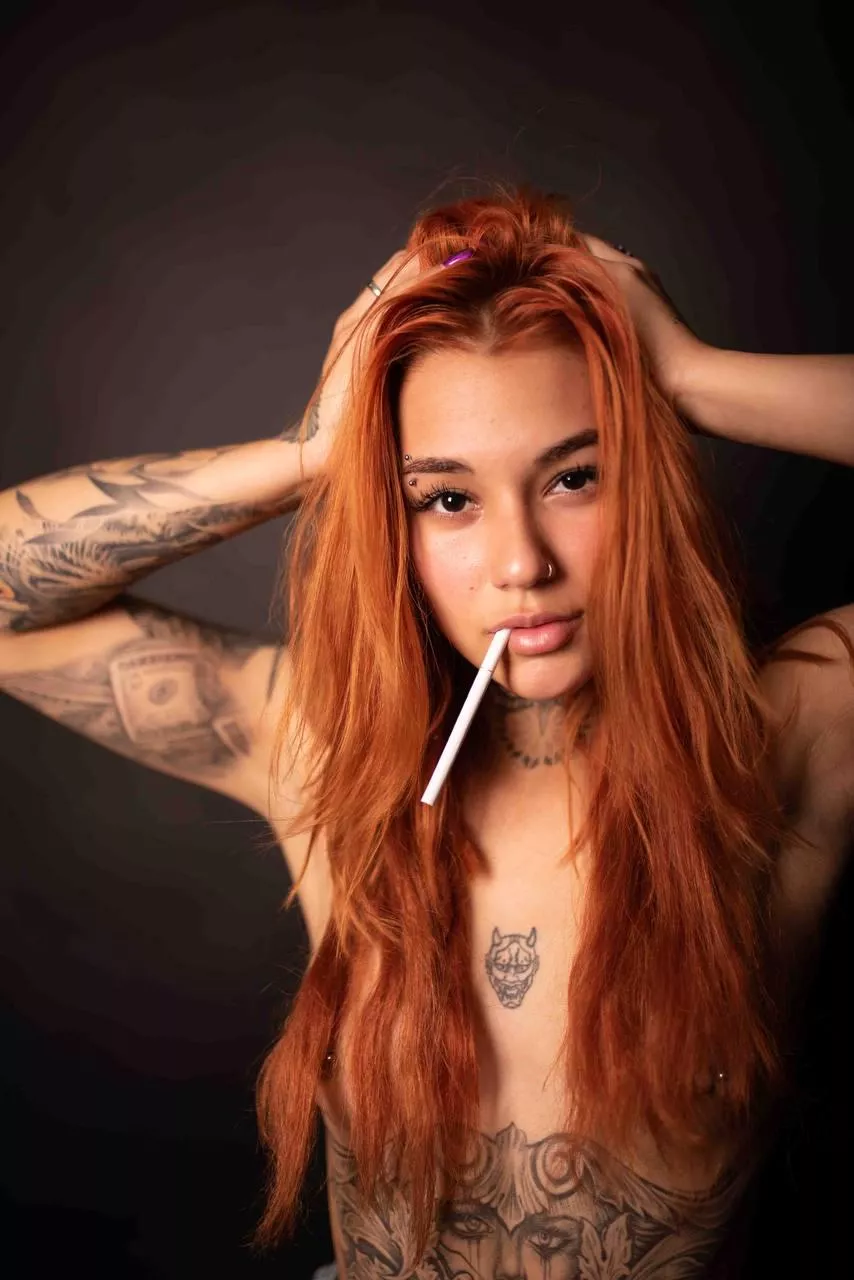 My red hair is too long