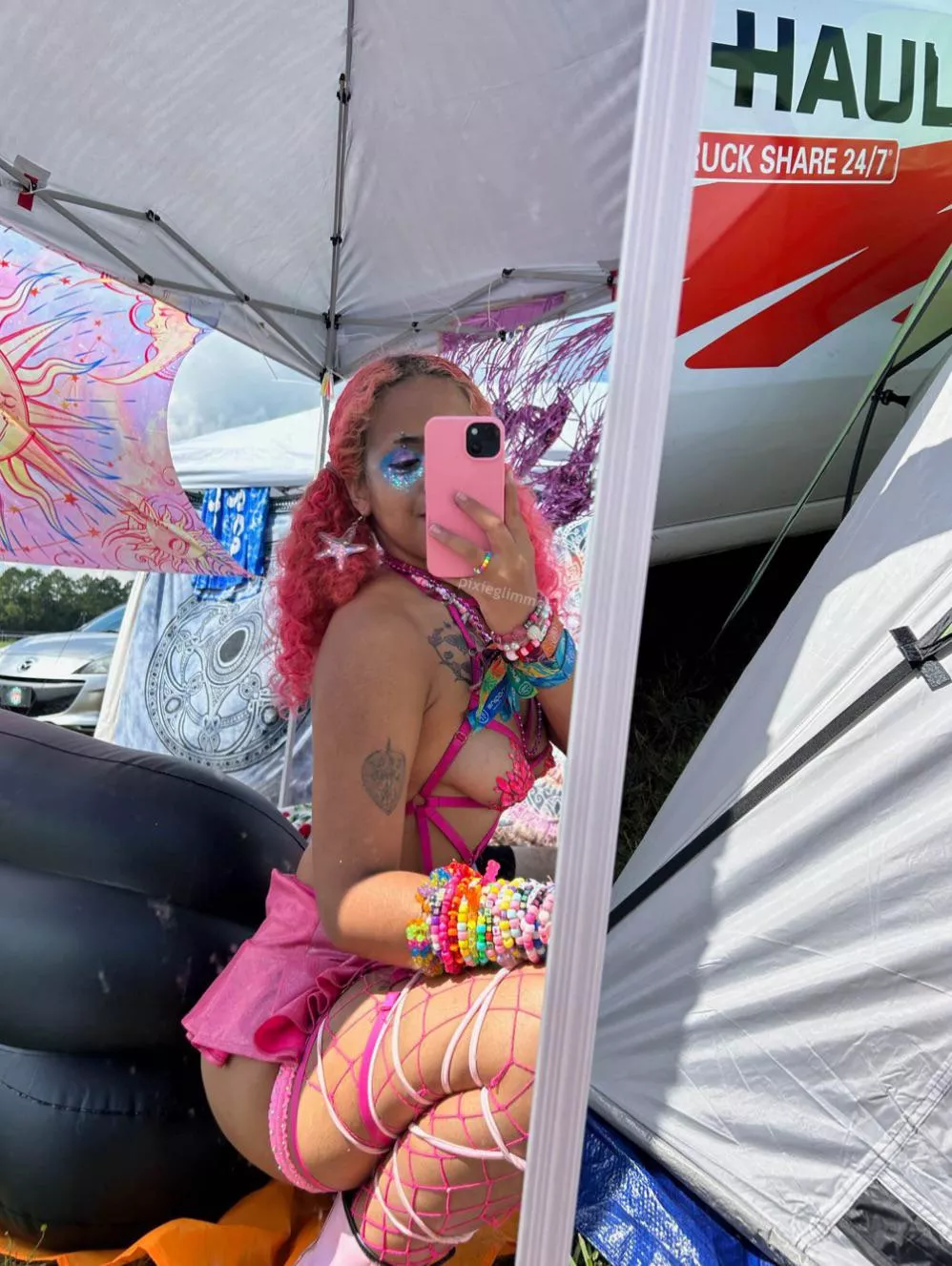 Pasties always come off by the  last set ☺️💓