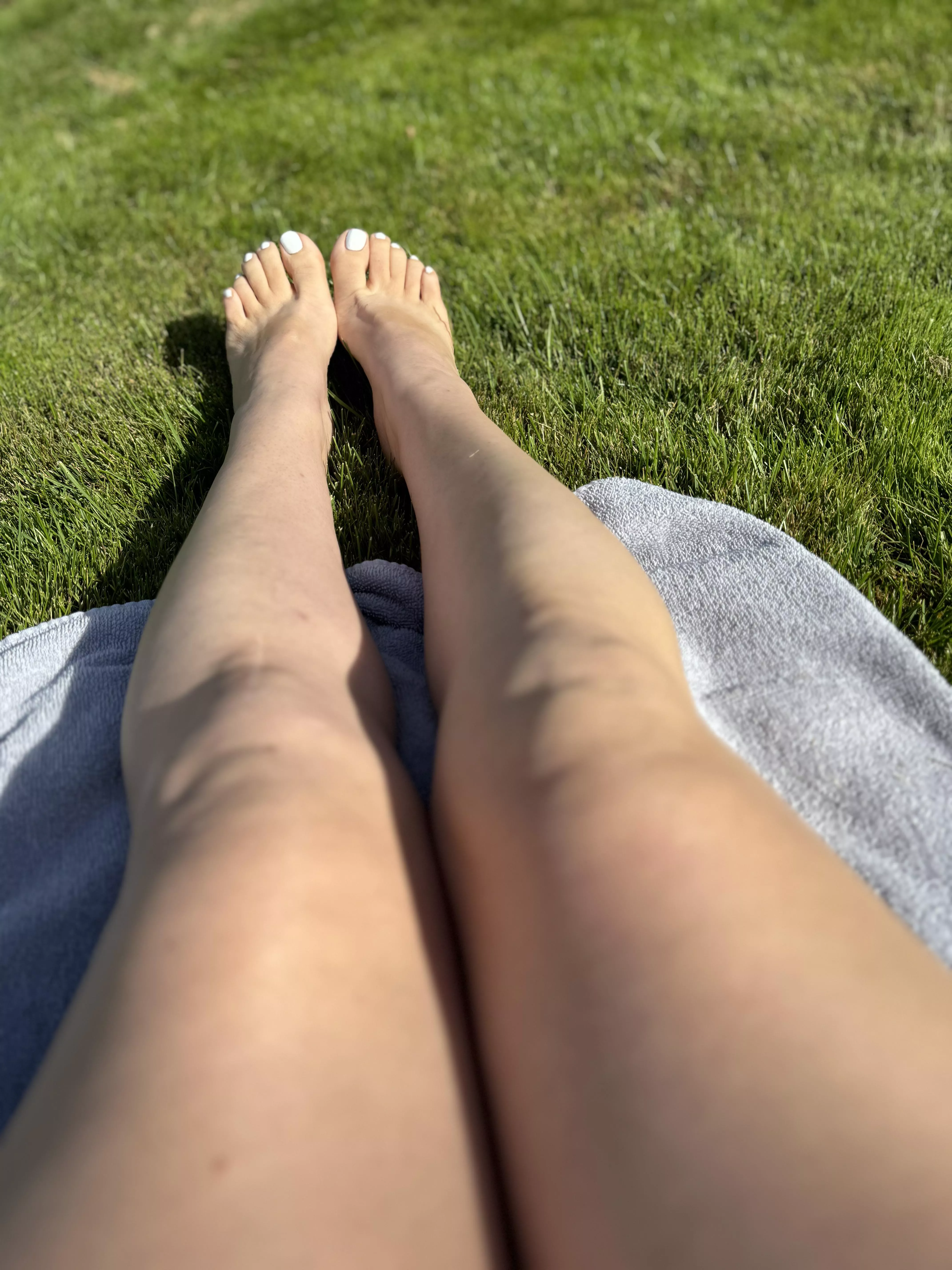 Soaking in some sun. 