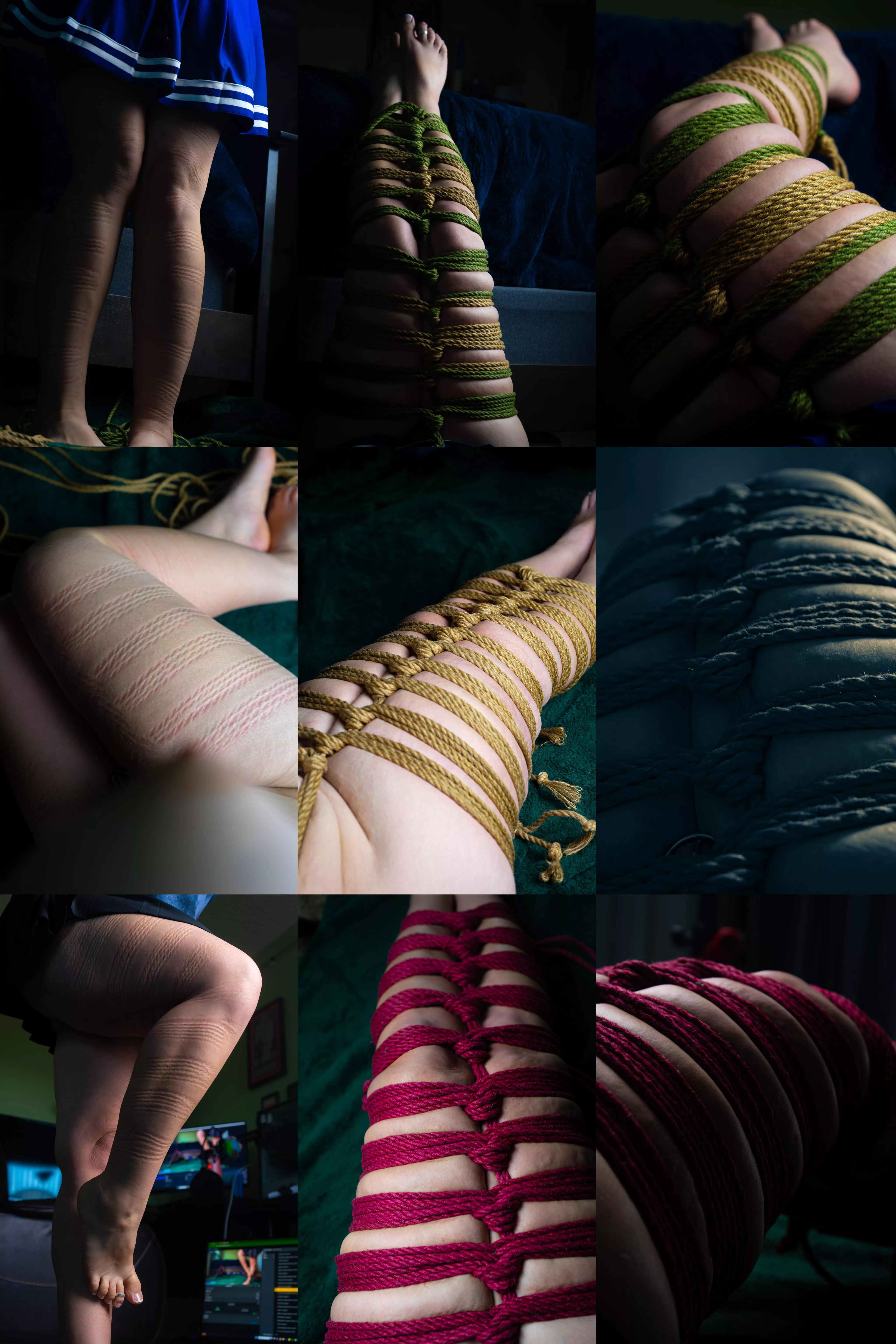 Some of my recent leg binder work