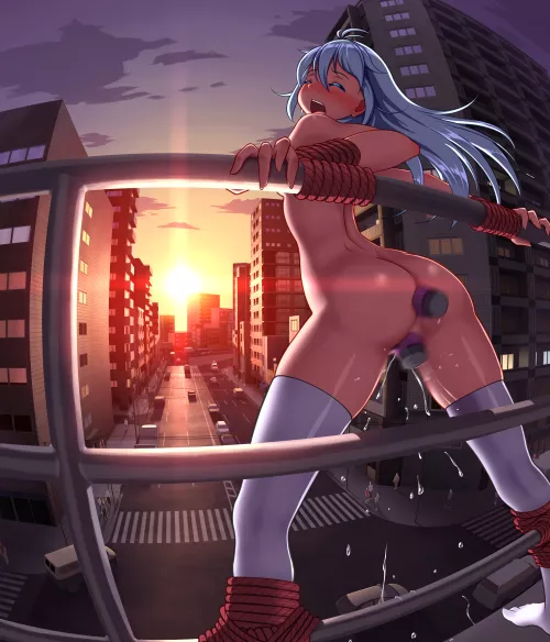 What? You said you wanted to take a walk in town and see the sunset.