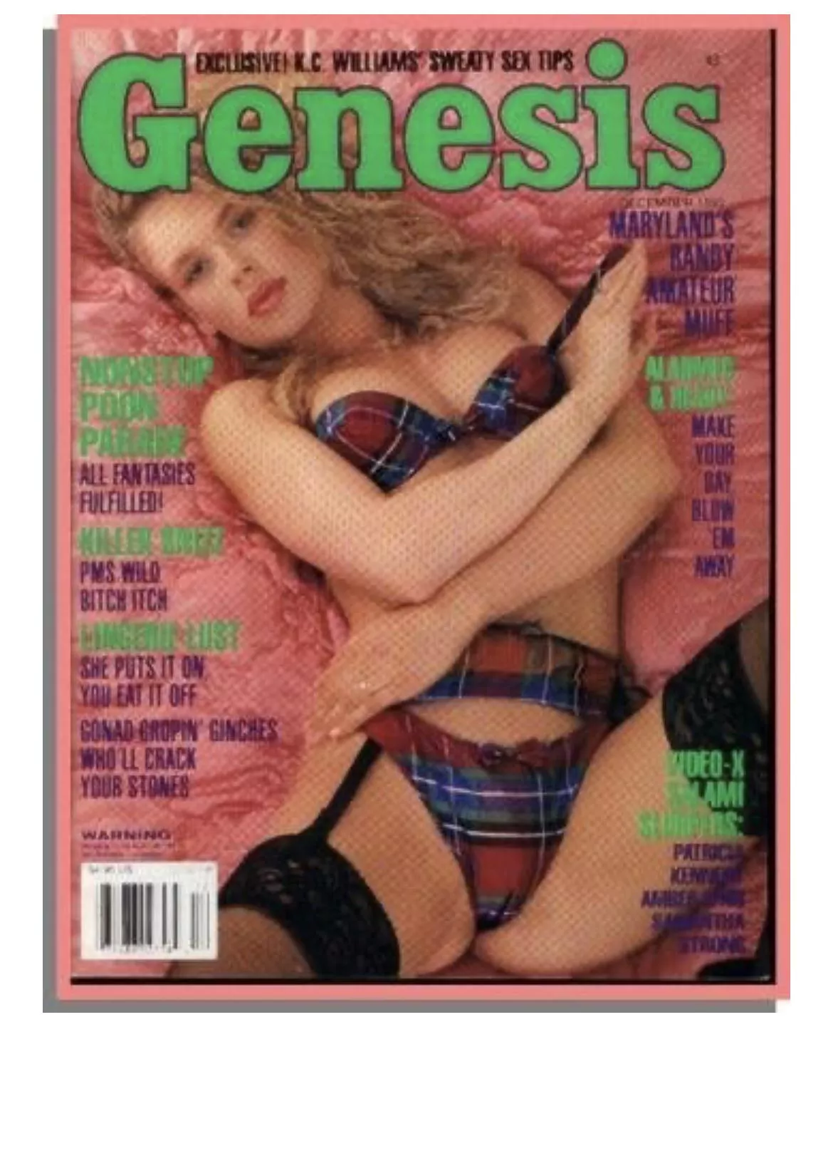 Who is she? Genesis Dec. 1992