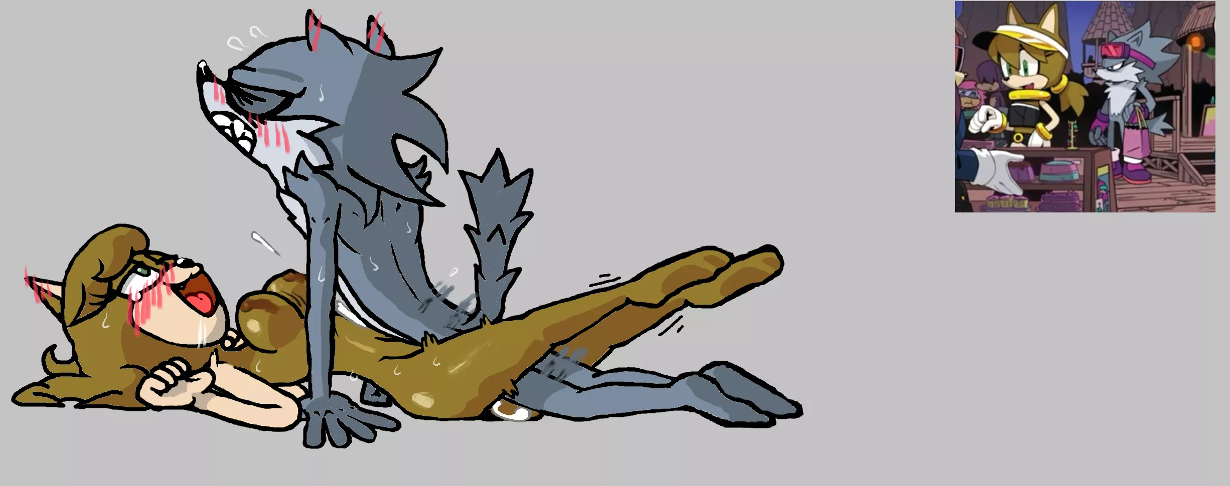 Yeah i bet they're doing it (art by me)