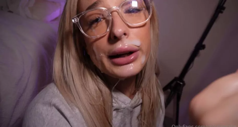 Exhausted after a throat fucking 