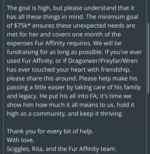 Figured I should bring attention to this. Didn’t like Dragoneer, but I’d prefer FA to continue existing. 