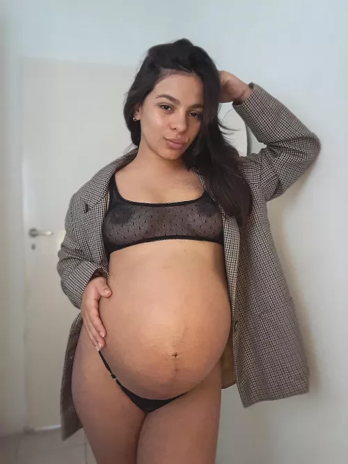 Have you ever slept with a small pregnant woman like me? Would you do it with me?