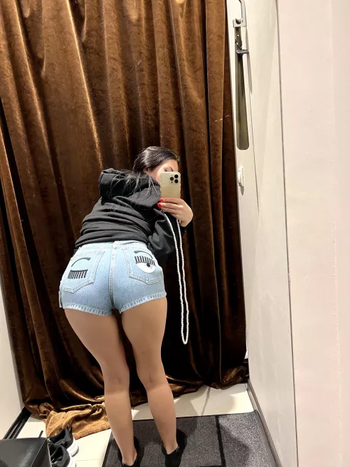 How do you like these jeans on me?