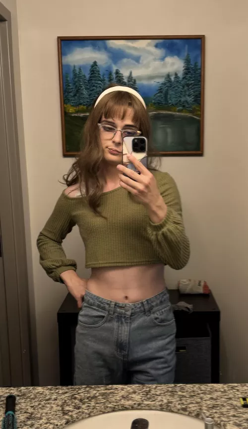 I think green might be my color…