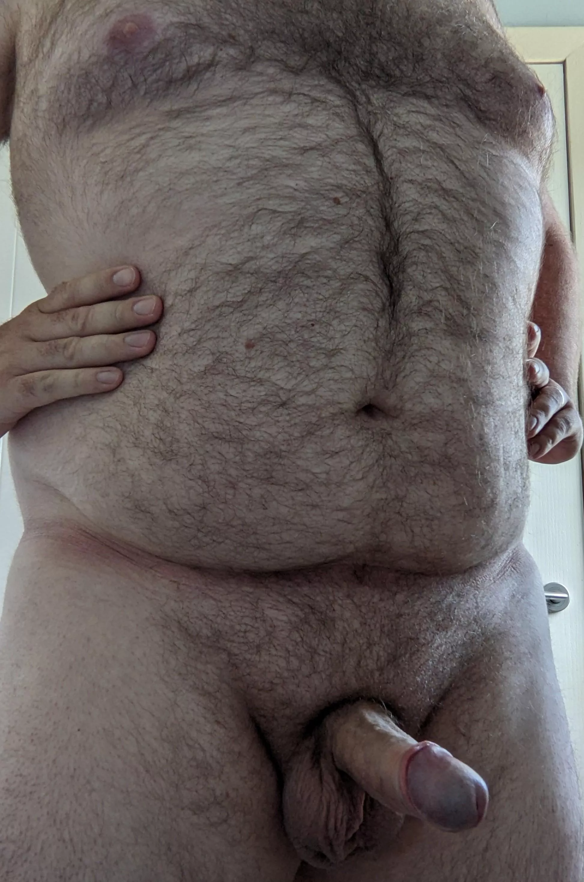 I was feeling good after my shower this morning, hope you don't mind me sharing