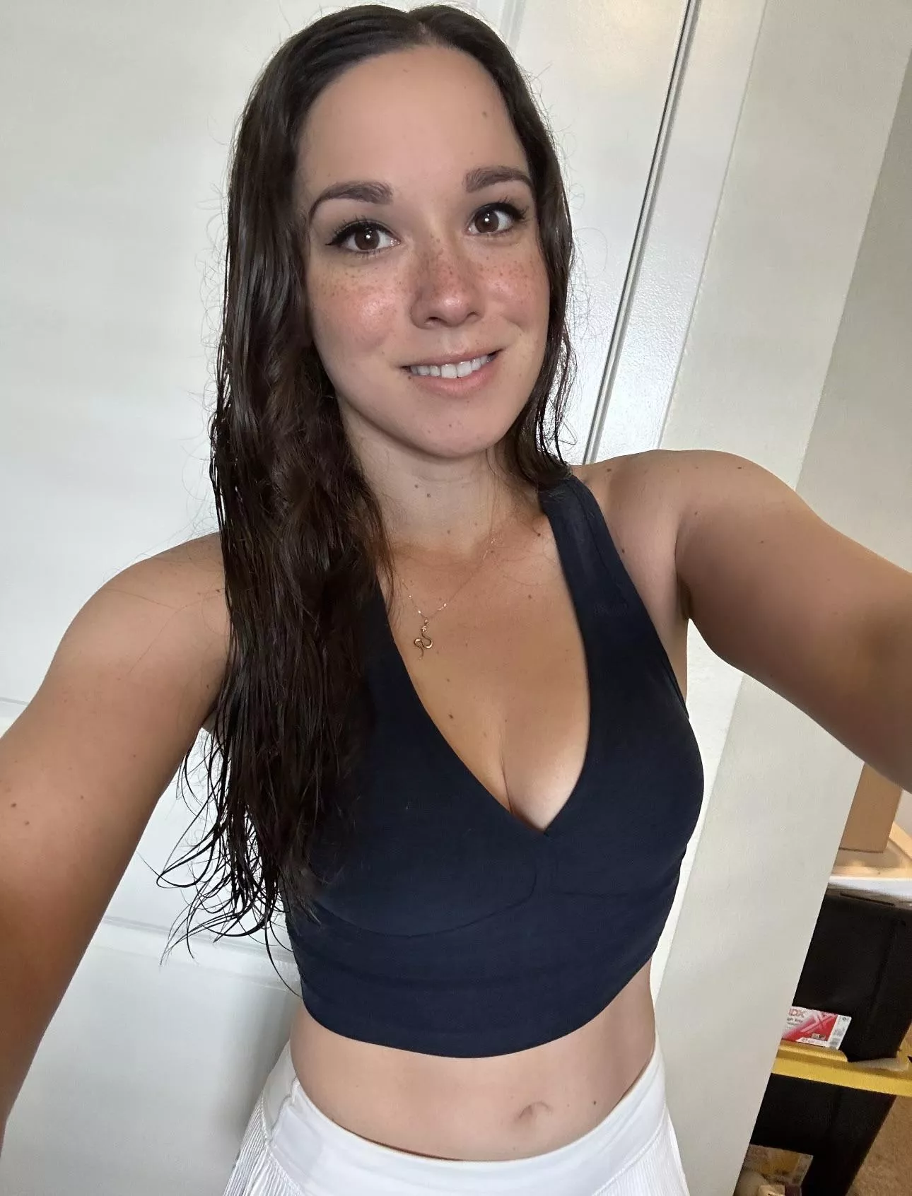 I wear crop tops every chance I get. 