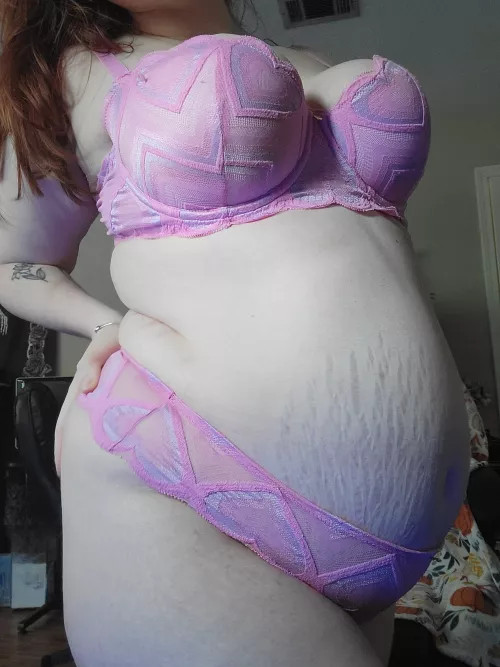 My belly is about as tight as my pussy 