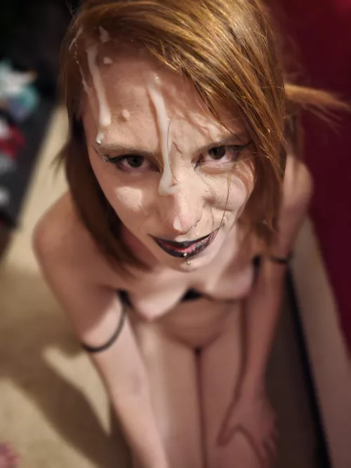 Teen gf gets 2 loads from me and a stranger we met online. There's nothing sexier than a pretty face covered in cum with the help of a stranger we met online. Seeing somebody else cum on my girlfriend's face probably caused me to shoot the biggest load