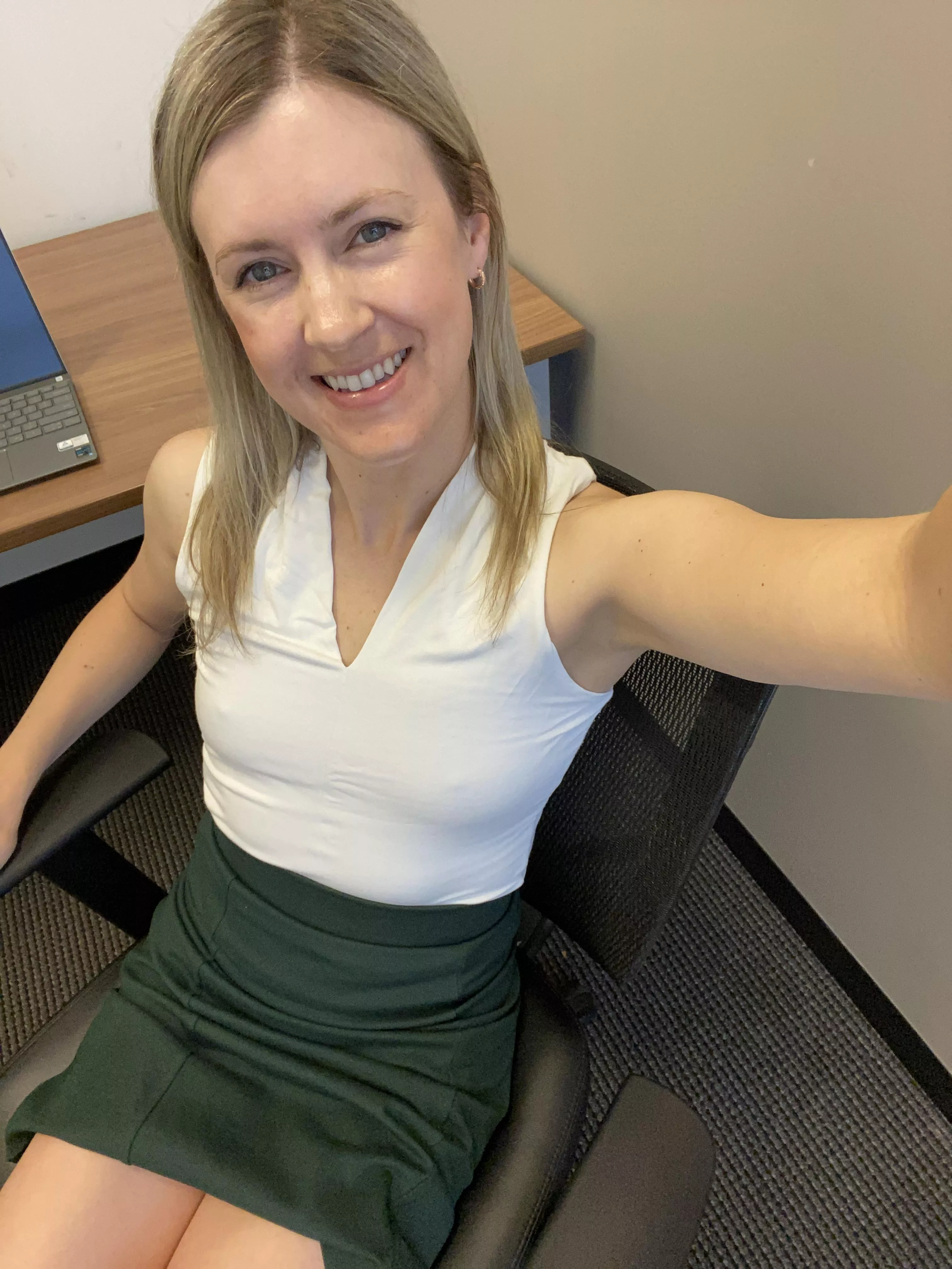 There is a computer wire under my desk that needs fixing 