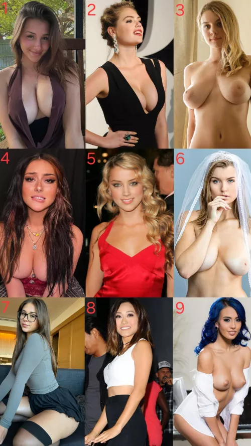 Top picks from my previous post. Who's your favorite [9]