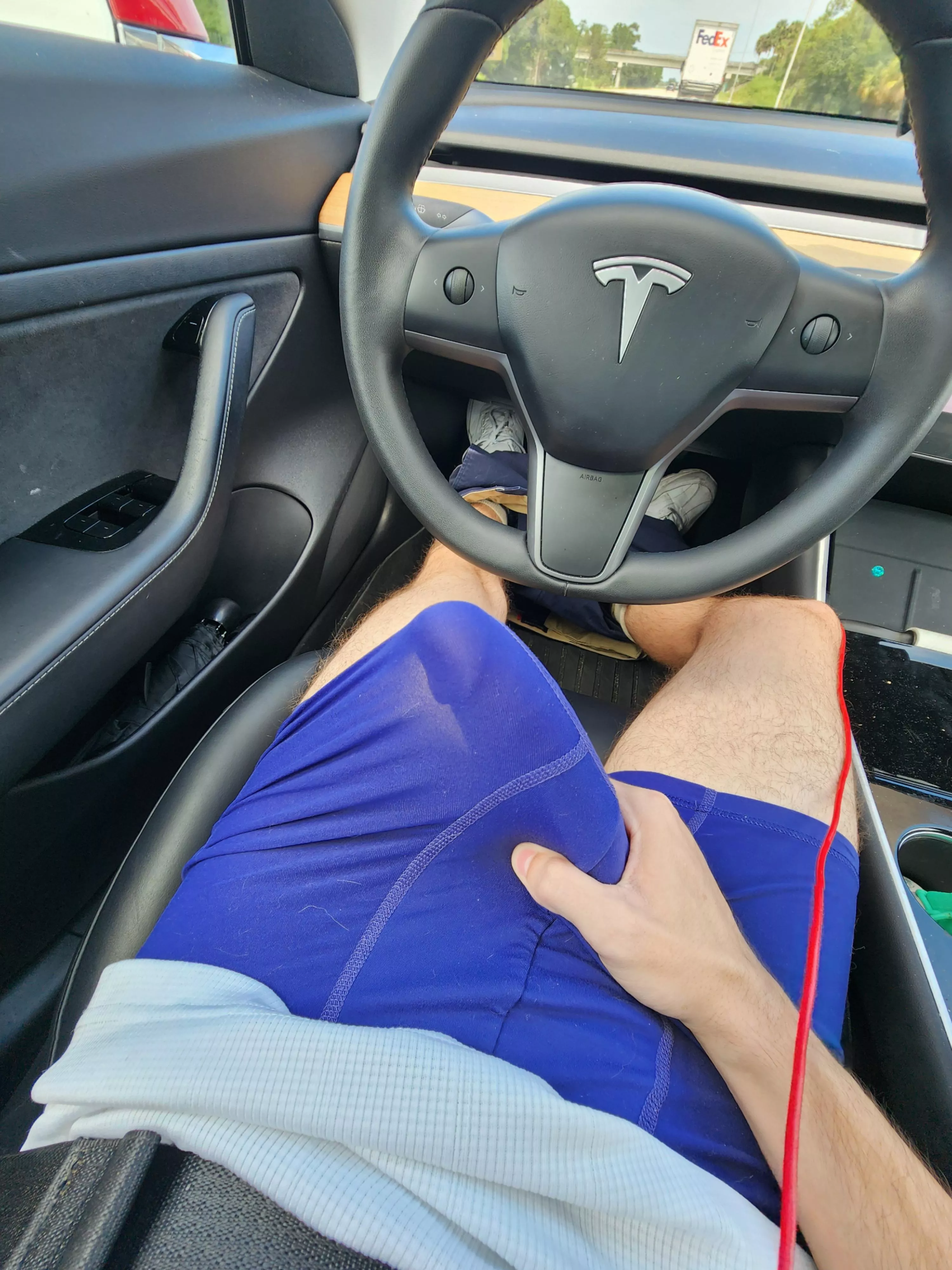 Before we take it to the next level, should I pull over first?