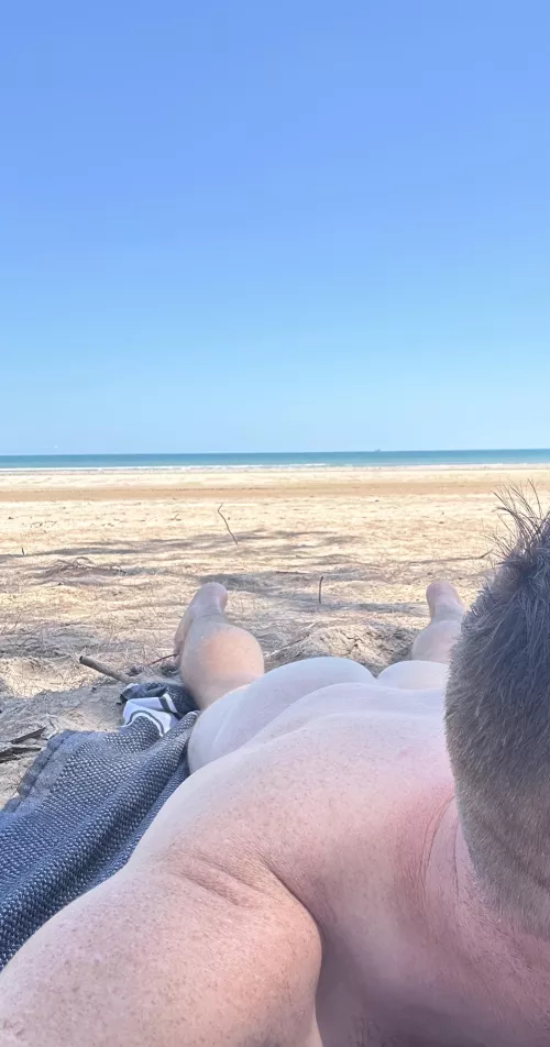 Cheeky morning spent at Casuarina Beach, NT, Australia 
