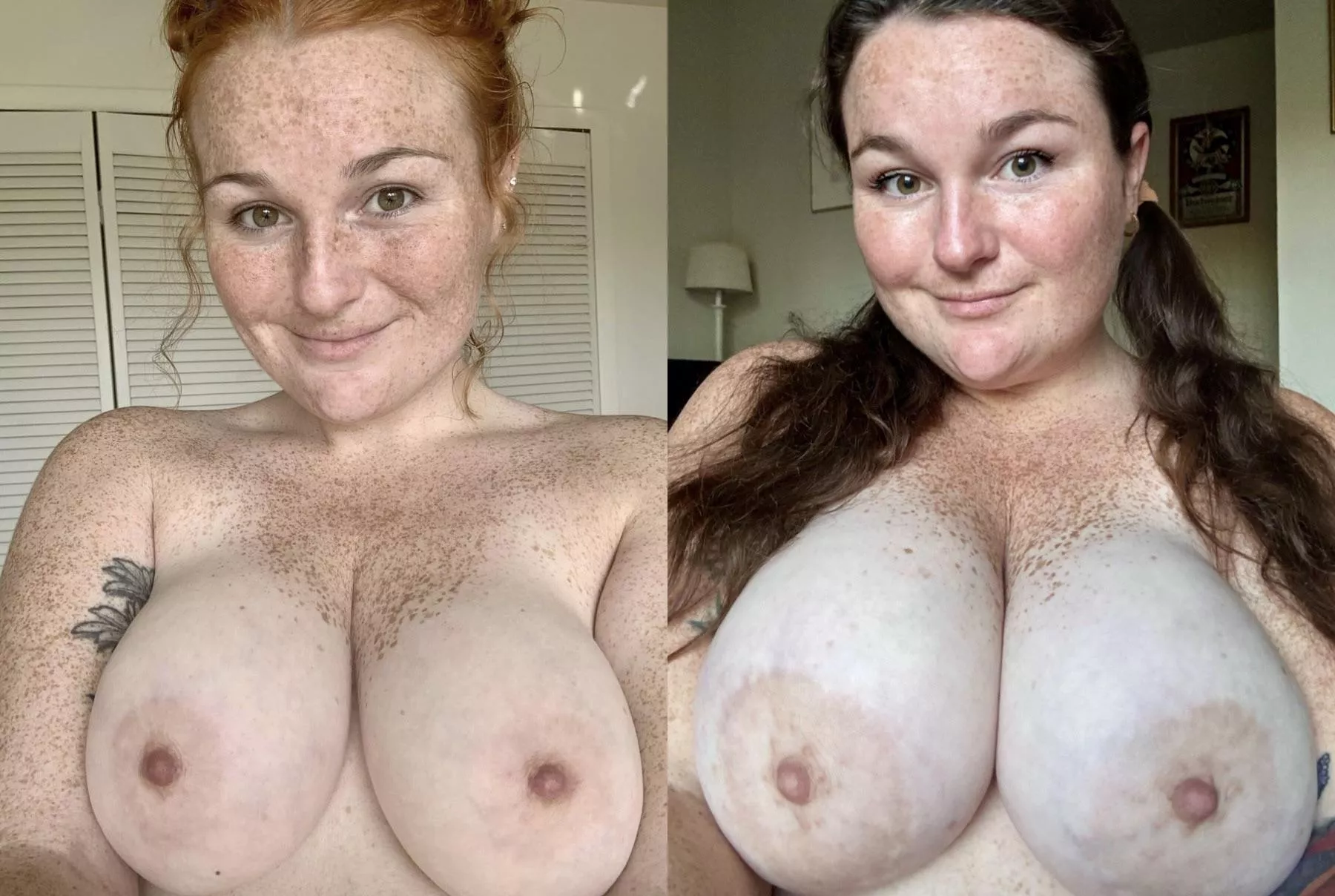 Four years and one kid between these pictures 