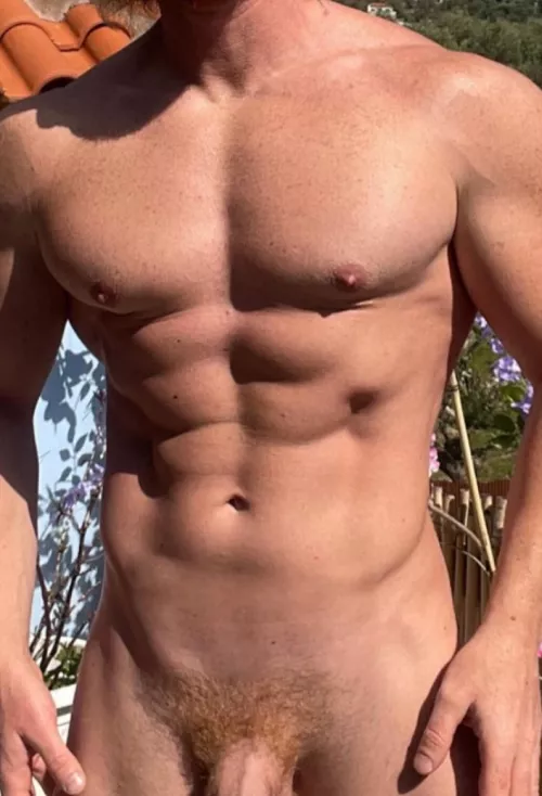 Having a wild day outdoors 