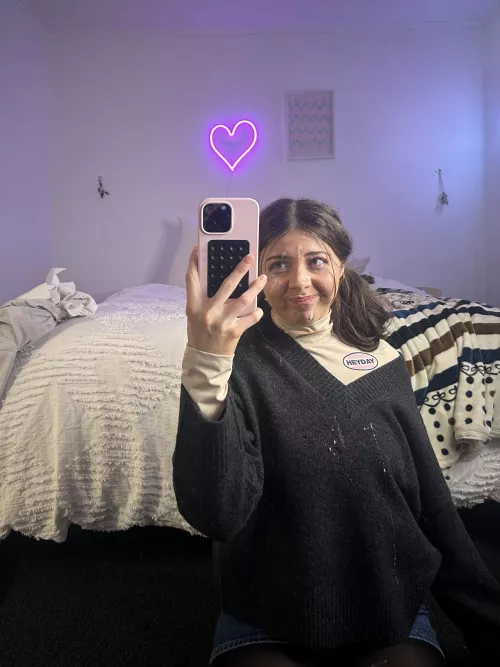 I had too much to say so he glued my mouth shut
