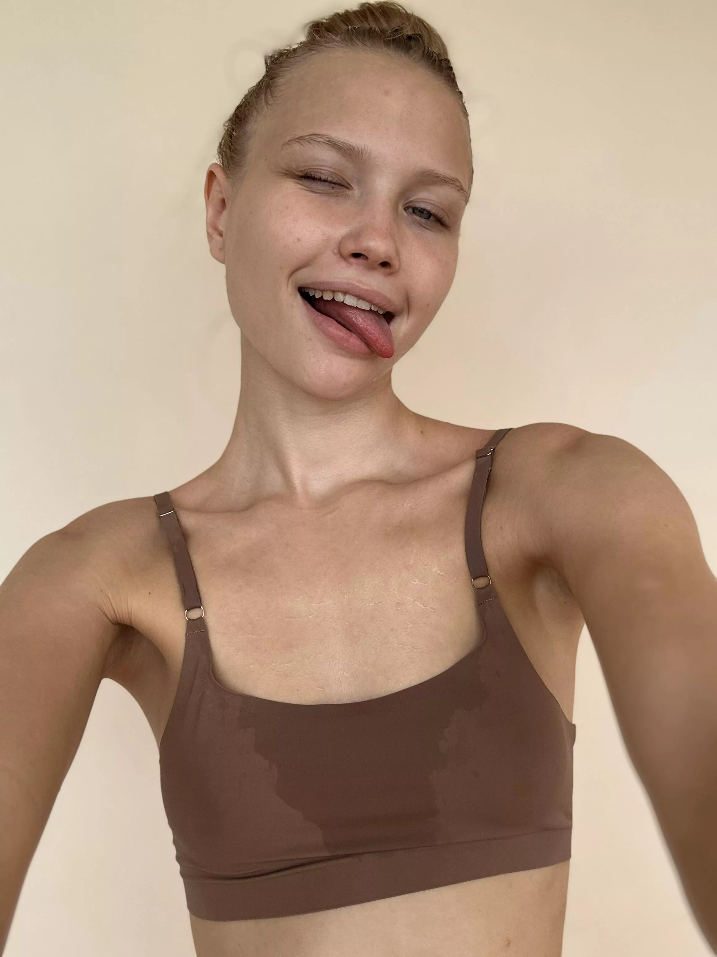 I wish everyone to sweat so much after sex as if it was hard but pleasant