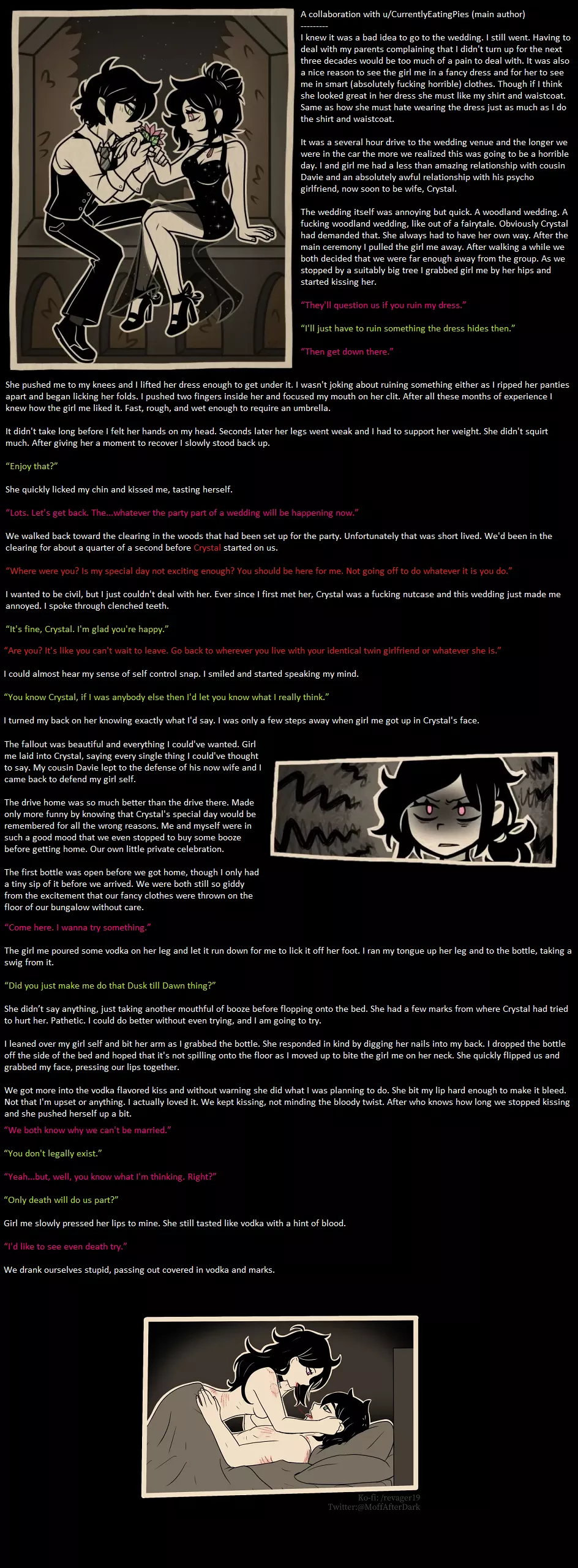 Multiverse (part 6) [alternate self] [alt gender selfcest] [maybe incest] [wholesome]