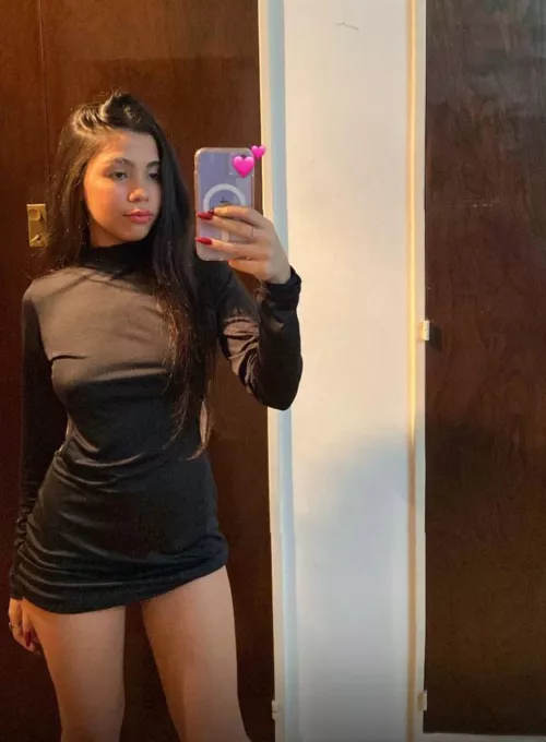 My dress is so sneaky, it's always riding up