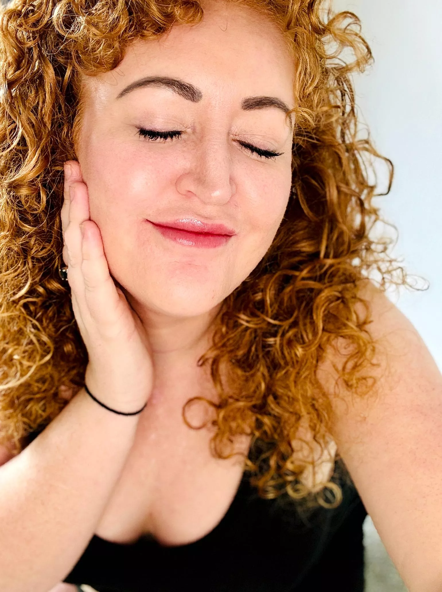 My hands are soft and so is my face