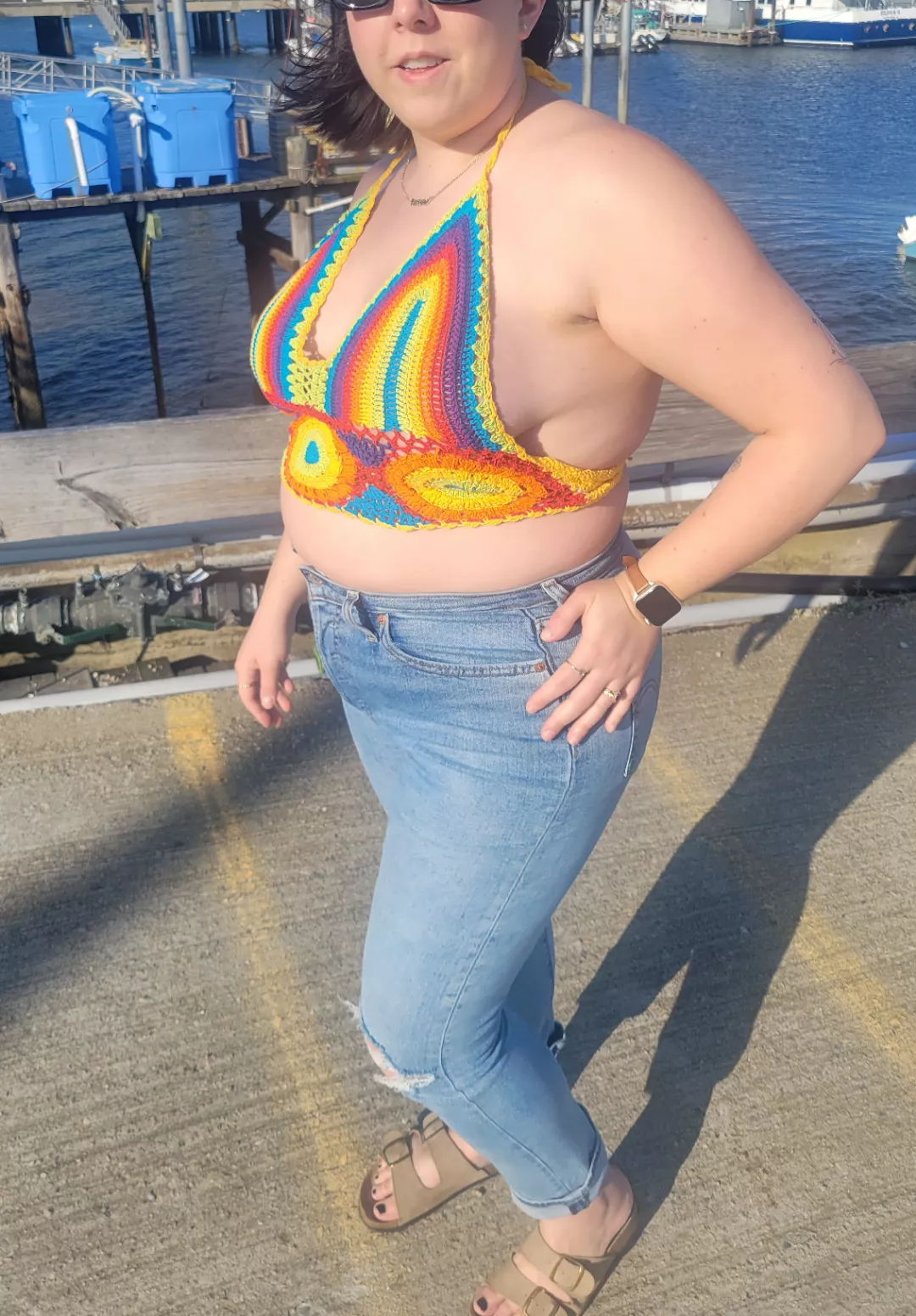 Tell me your first reaction when you see my body