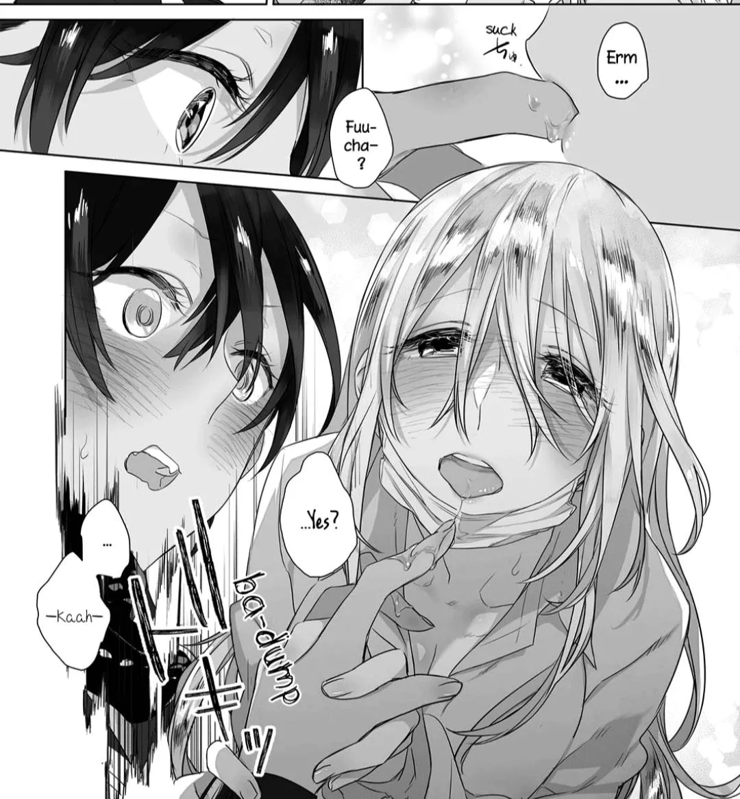 When the artist have drawn some naughty manga before [Dare nimo Ienai Futarigoto]