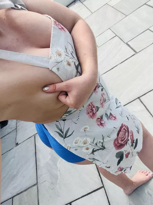 Baking today, is my apron enough to keep my titties in place?