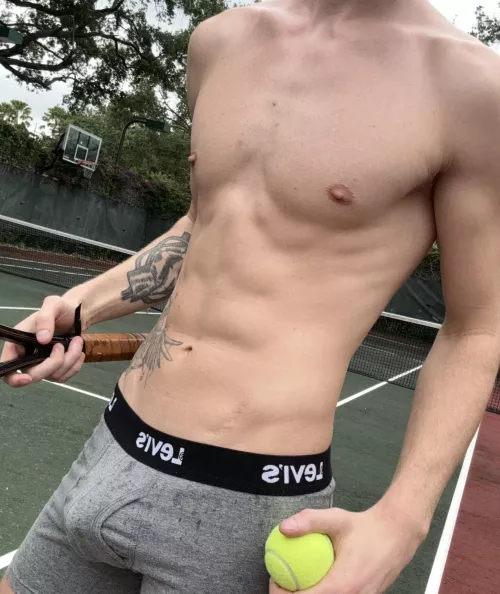 Be my tennis partner