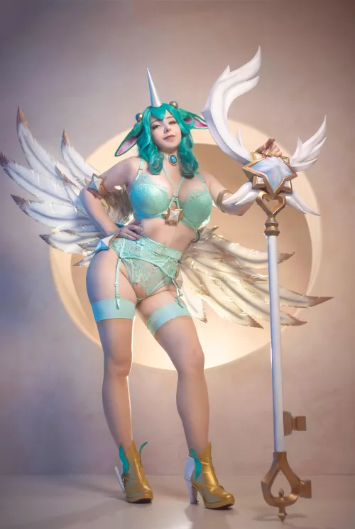 Boudoir Starguardian Soraka (League of Legends) by Mikomi Hokina 