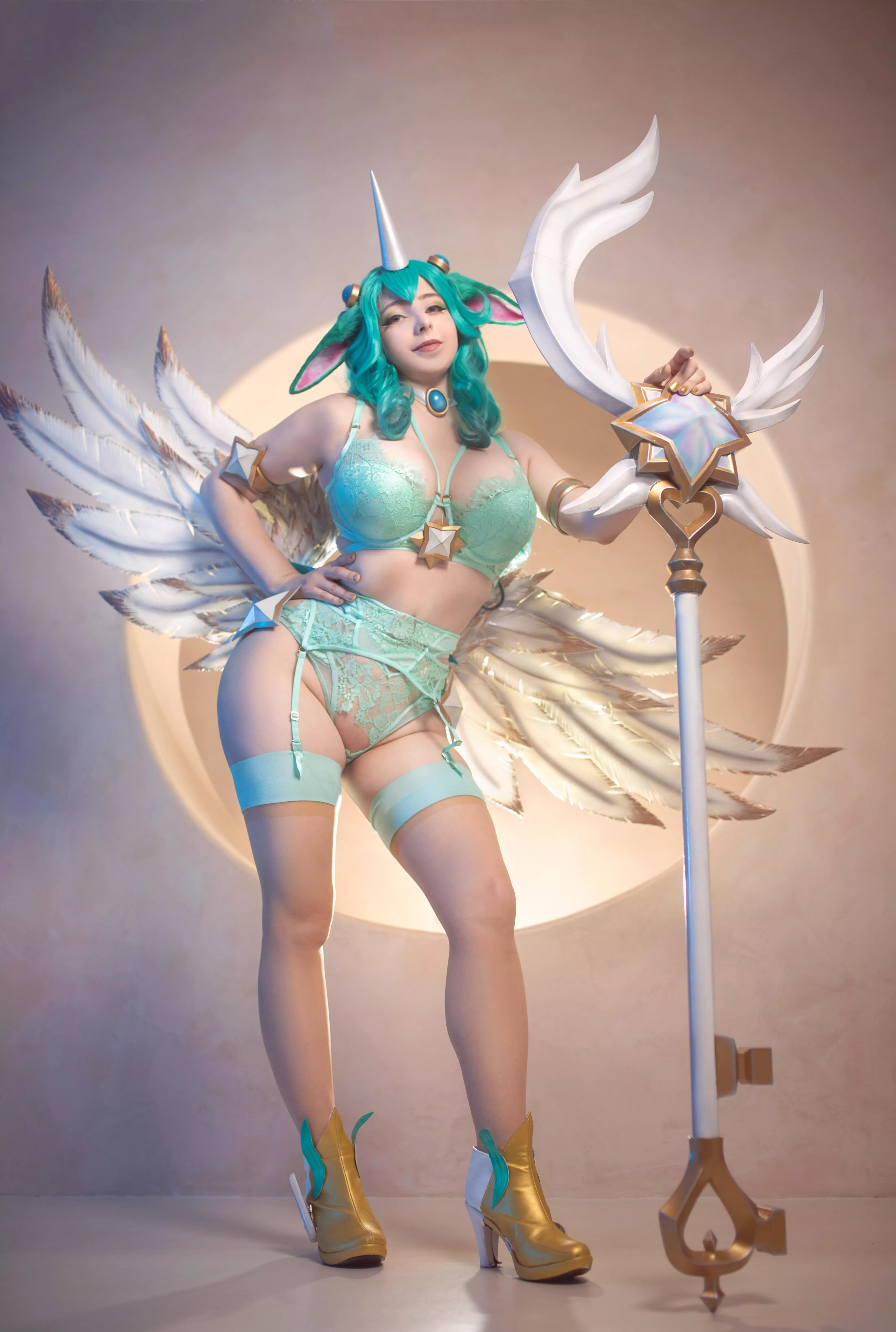 Boudoir Starguardian Soraka (League of Legends) by Mikomi Hokina 