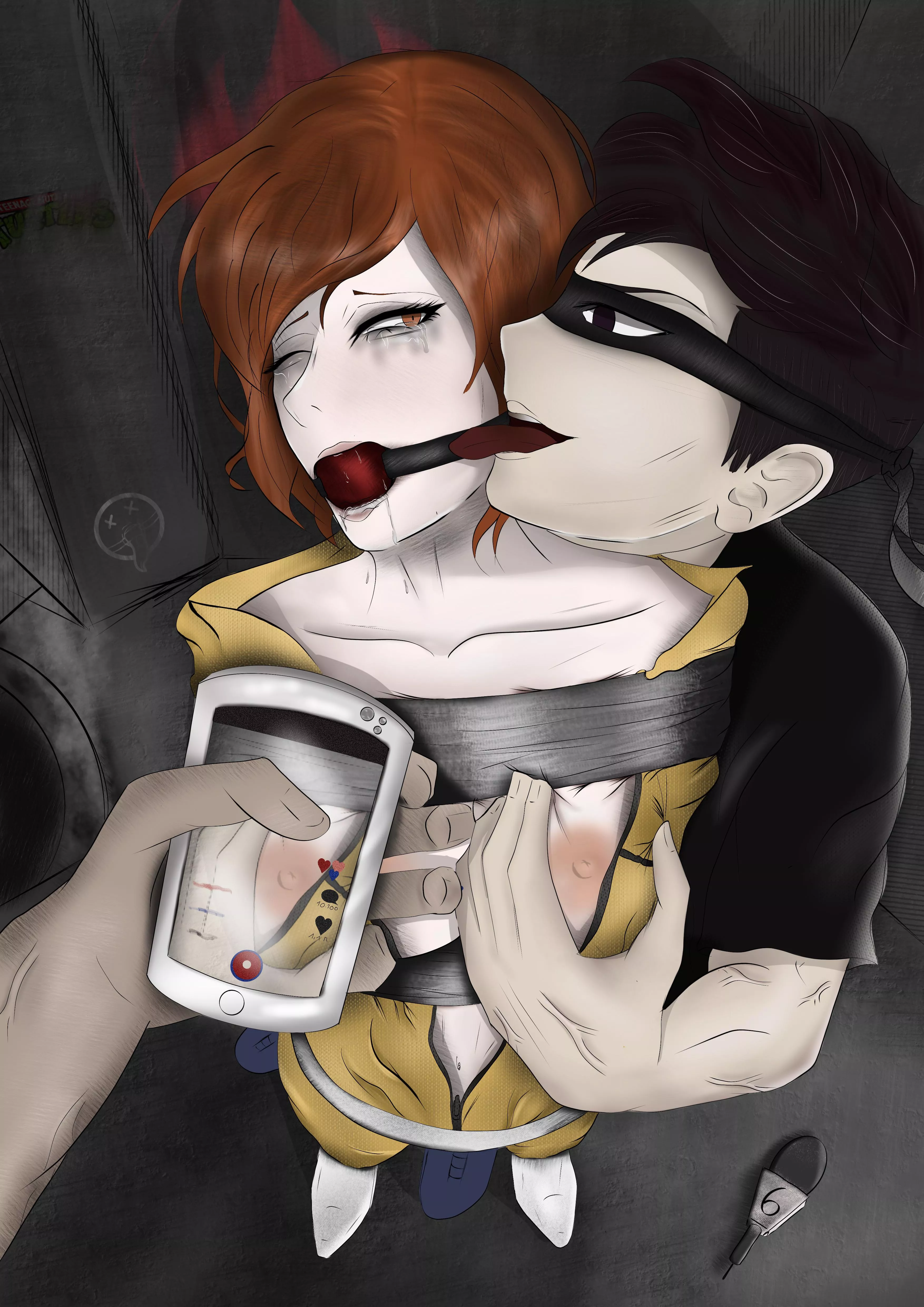 Foot clan‘s famous victim (drawn by me) 