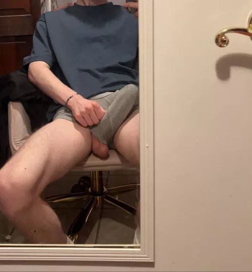 I think it’s funny when my bulge starts to bust out my underwear 