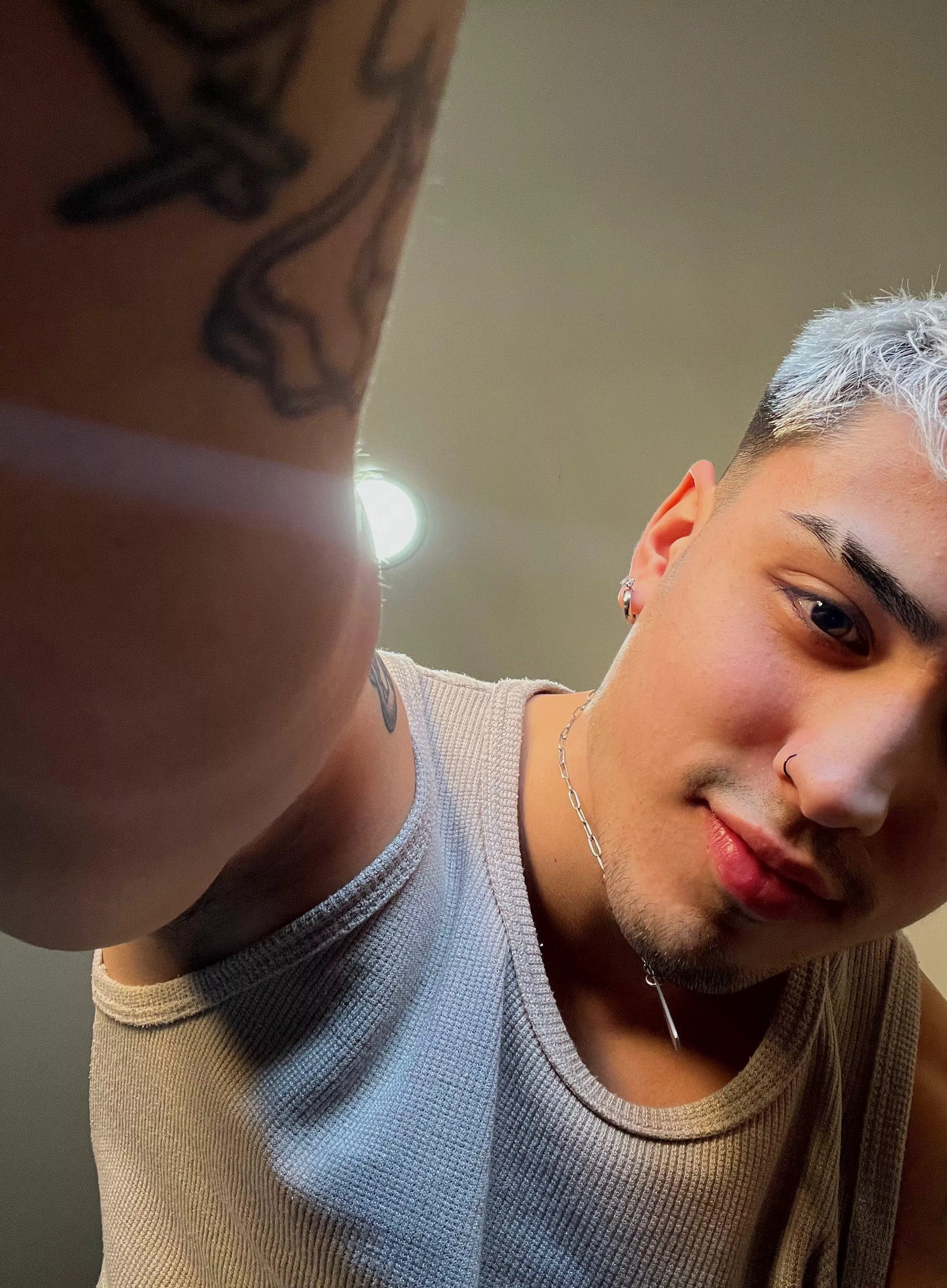 Just a guy taking a selfie!