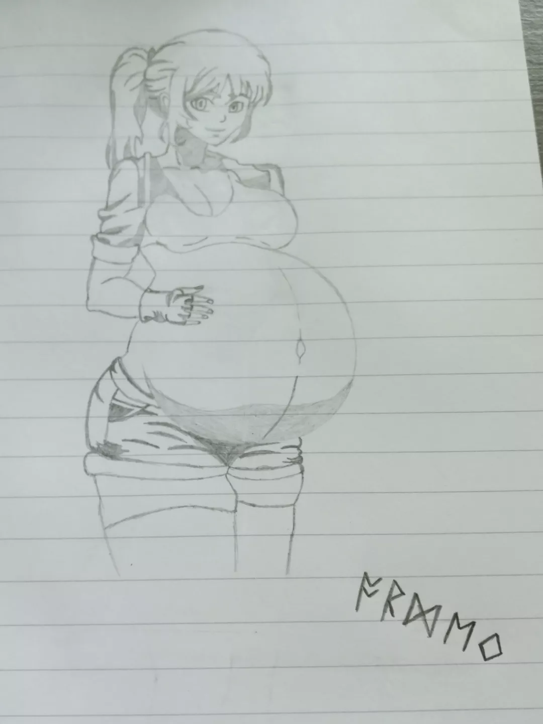 Quick sketch: Full term triplets🔥