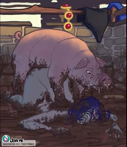 Rutting in the dirty pigsty (Thedirtymonkey)