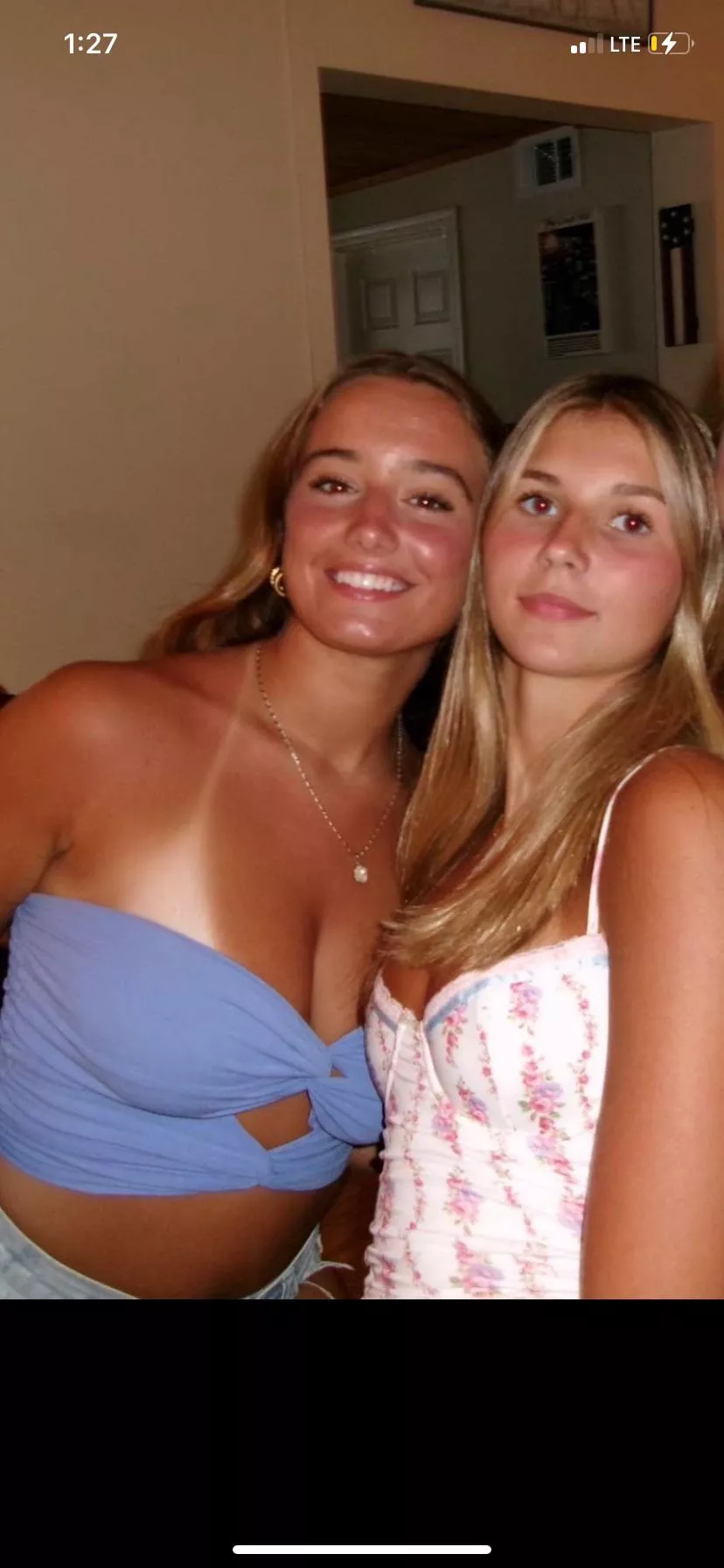 she cant even hide it