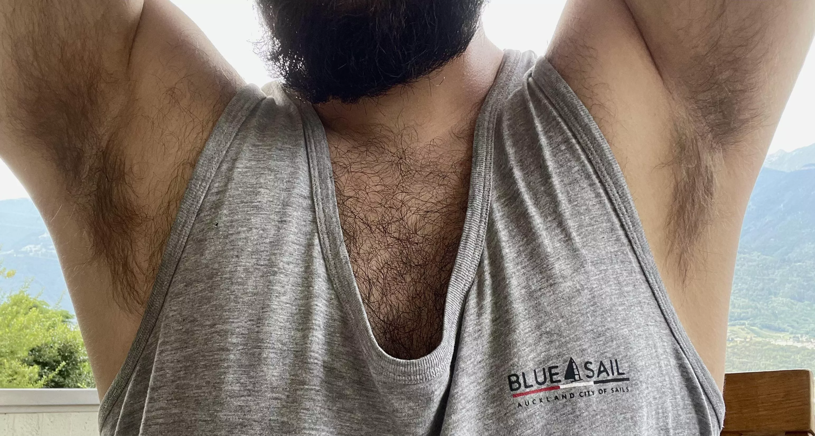 The summer urge to rip off these clothes… I am a smelly boy. :)