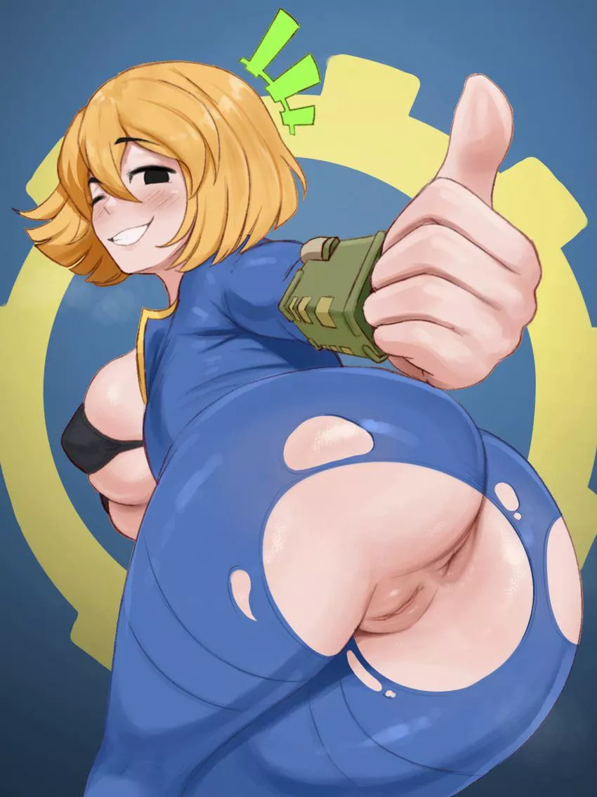 Vault Girl is prepared for life in the vault and in the wasteland (Brikot) [Fallout]