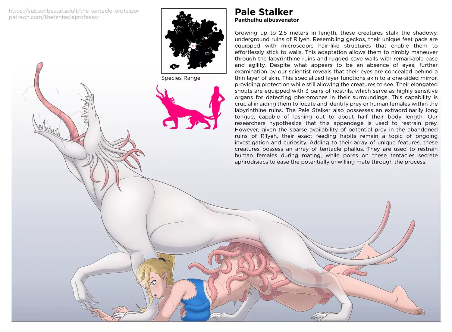 Women keep going missing on our expeditions to the sunken city of R'lyeh. Send more! (TheTentacleProfessor)