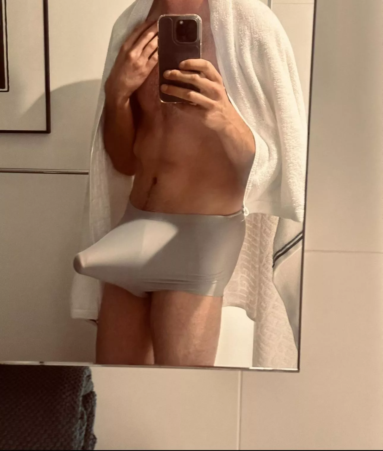 Hot showers do this to me. Makes me laugh.