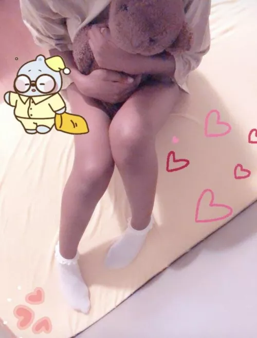 I forgot mr bear at home :( 