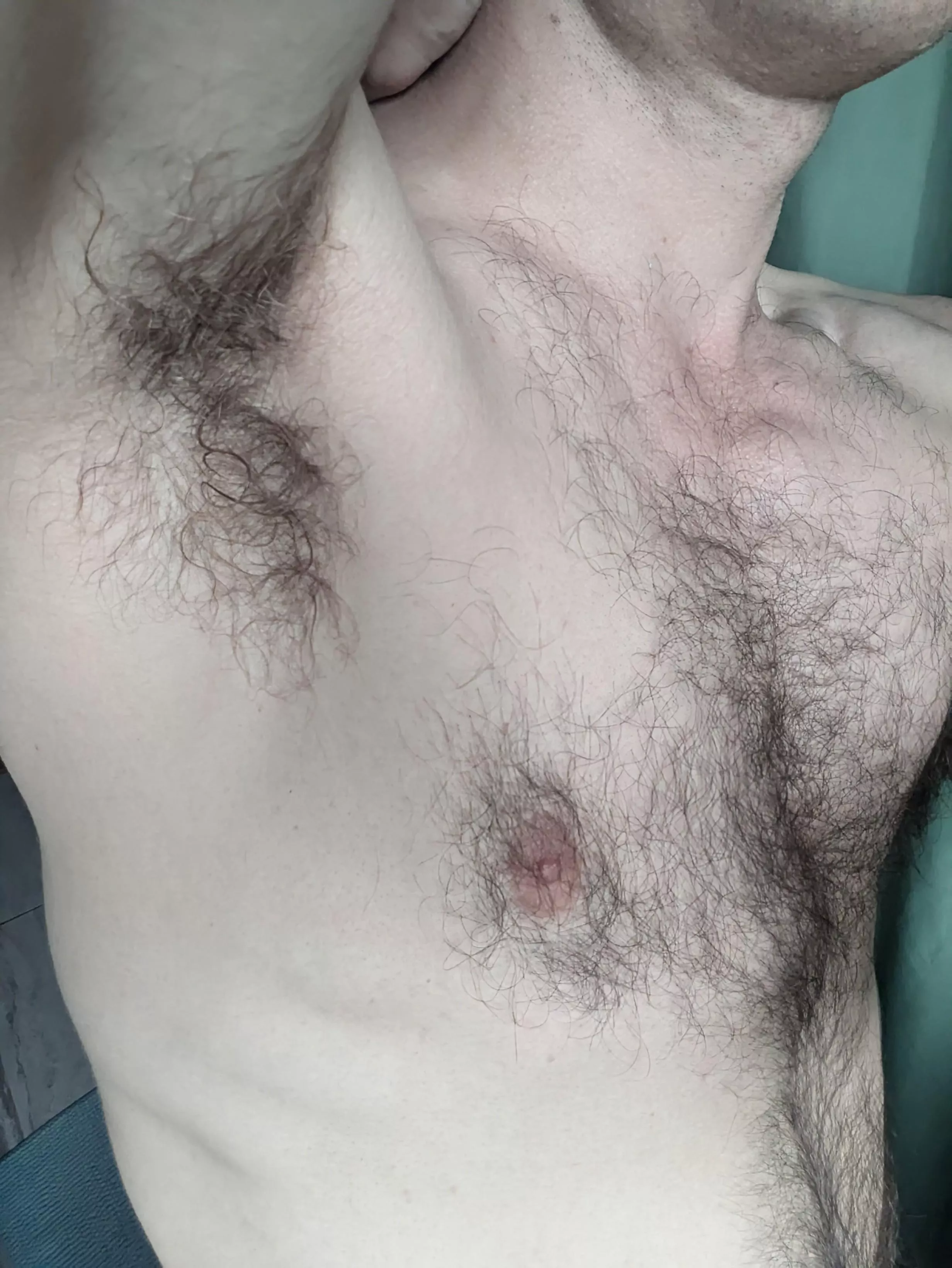I've always found hairy pits so attractive