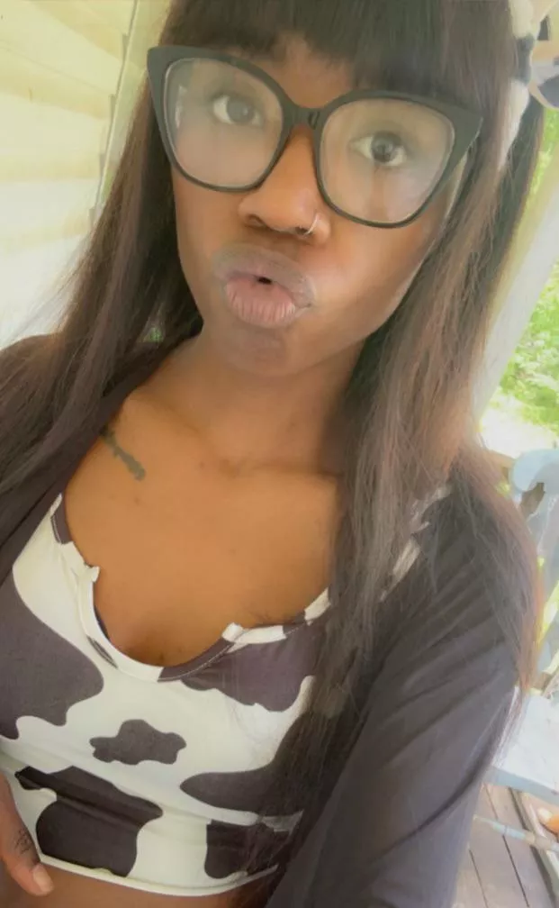 Just a little Cow face. 🐮 