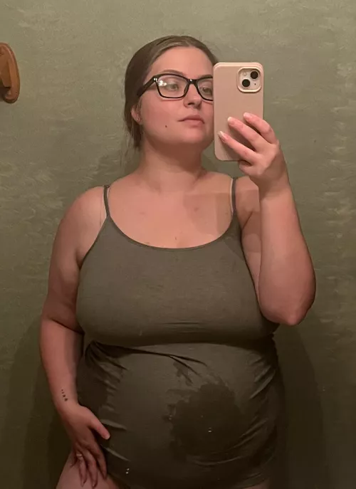 My shirt is wet like something else 😏