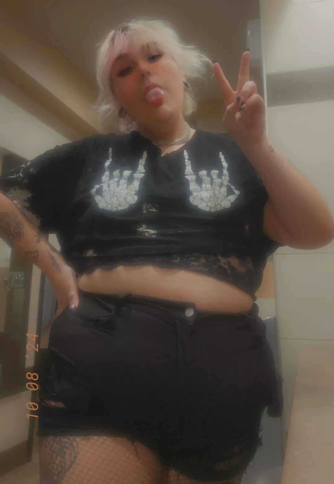 Nothing like truck stop selfies on road trips