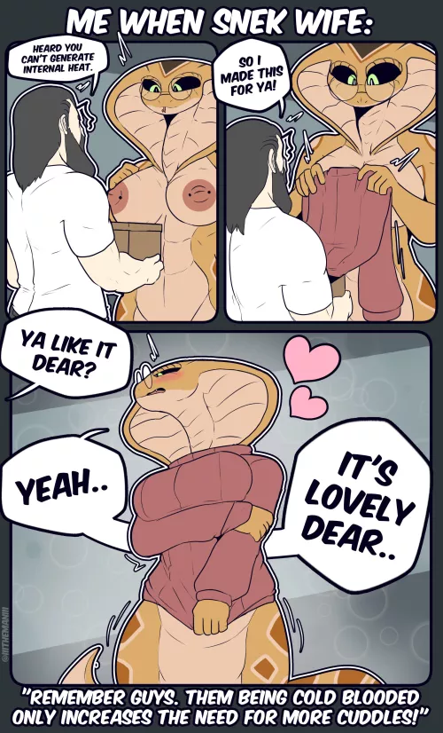 Send your Scalie friends some Cuddles [F] (The Man)